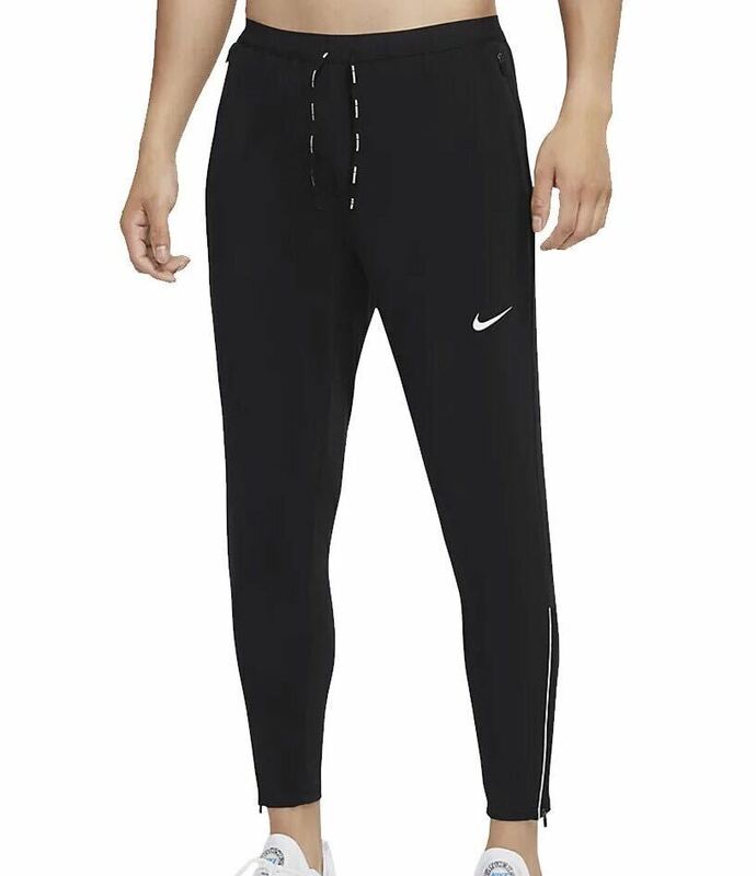 新品 送料込 NIKE DF PHENOM ELITE WOVEN PANTS Mサイズ 黒 ナイキ ドライフィット フェノム エリート ウーブン パンツ RUN ランニング