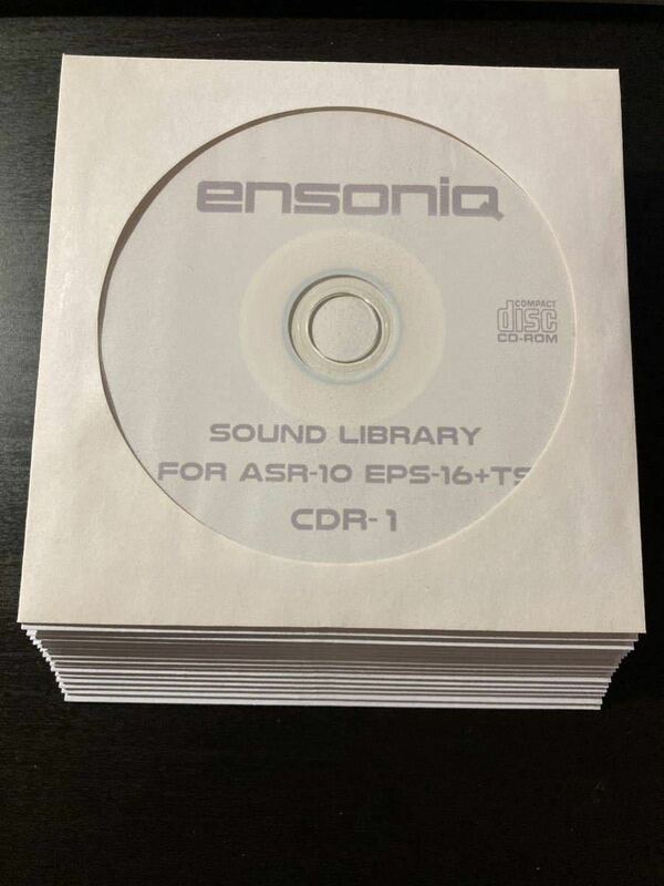 ensoniq sound library cd rom 16枚 ensoniq scsi asr10 eps16