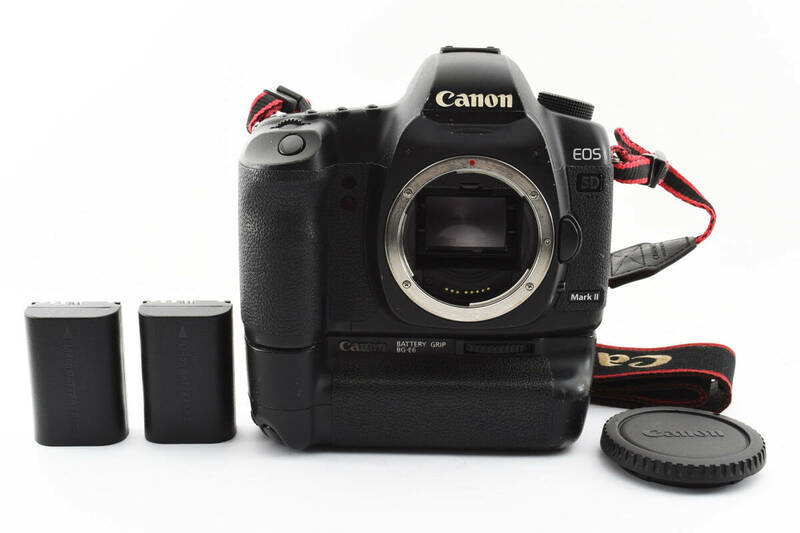 キヤノン Canon EOS 5D Mark Ⅱマーク2 デジタル一眼 カメラ ボディ バッテリーグリップ 【ジャンク】 #5440