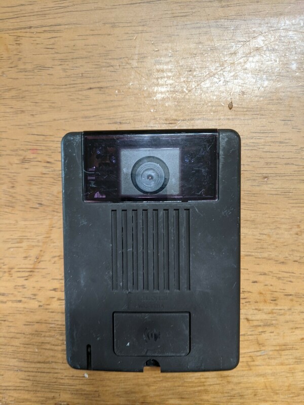 IY0425 National WQR001A カラーカメラ付ドアホン 子機 /ナショナル 動作未確認 現状品 送料無料