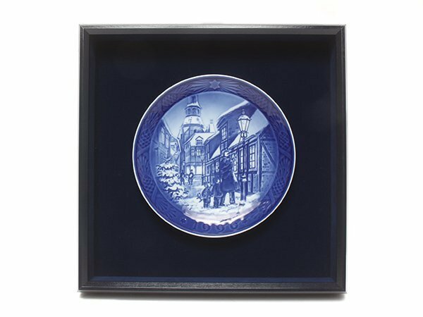 ロイヤルコペンハーゲン イヤープレート 飾り皿 18cm 額装 1996 Royal Copenhagen [0604]