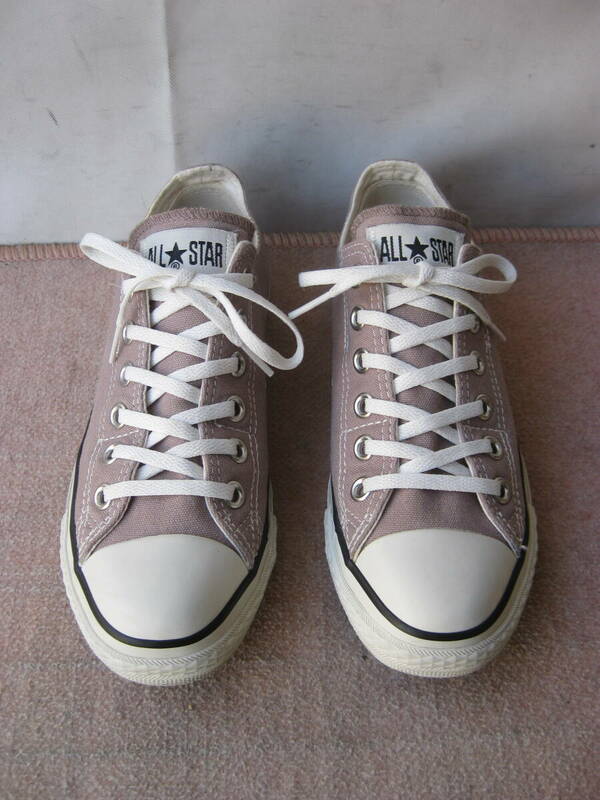 ★CONVERSE 　　スニーカー　　　1SC418 　 グレー 　　２４.0cm　　美品