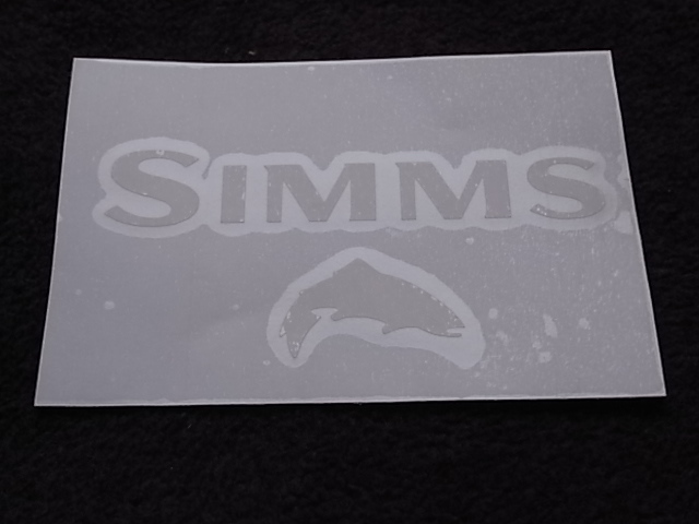 ! ! !　Simms Clone Sticker シムス・ウェーダー・ジャケット-②　! ! ! 