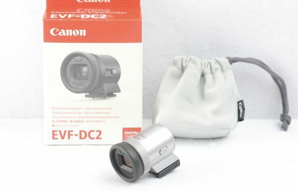 ■美品■ キャノン Canon 電子ビューファインダー EVF-DC2 【元箱】　#512-033-1223