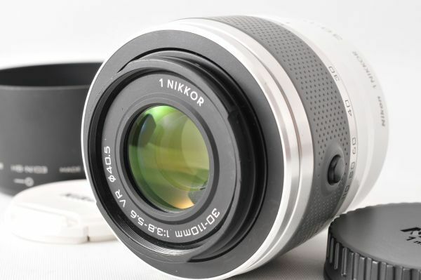 ニコン Nikon 1 NIKKOR VR 30-110mm F3.8-5.6 シルバー　#J506-8Ca-0629☆