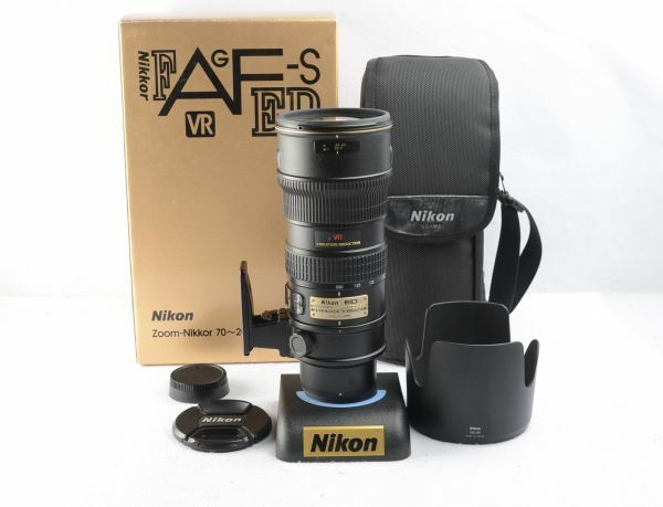 ニコン Nikon AF-S VR Zoom-Nikkor ED 70-200mm F2.8G 【元箱】　#601-067-0203