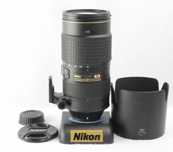 ニコン Nikon AF-S NIKKOR 80-400mm F4.5-5.6G ED　#506-053a-0704☆