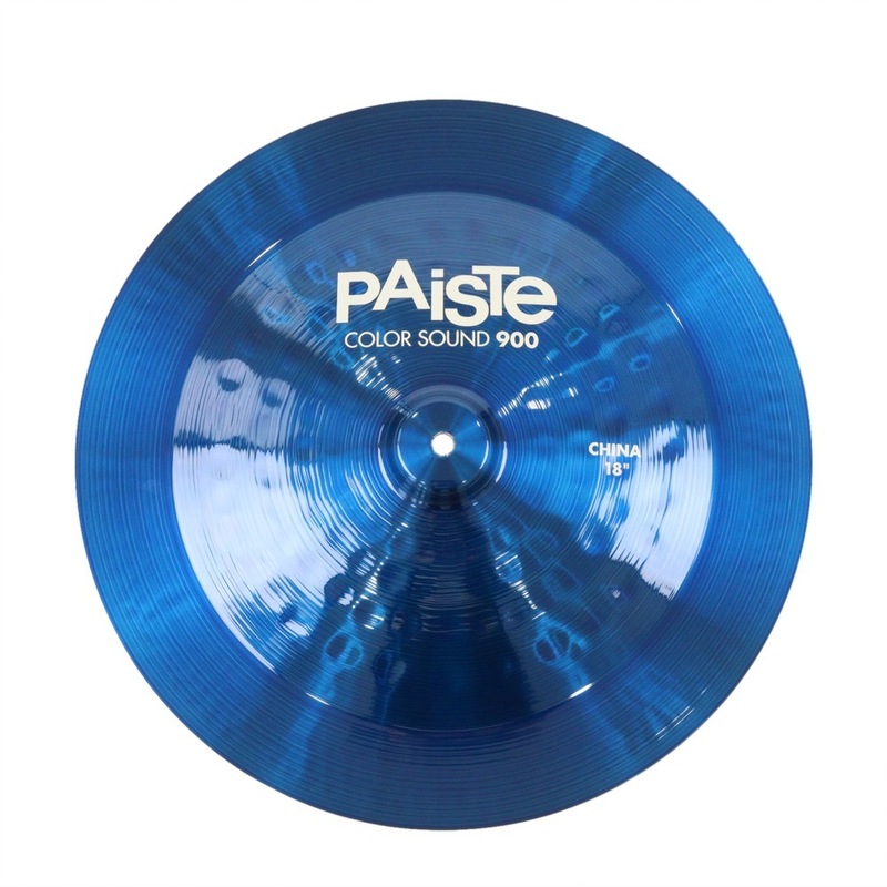 パイステ チャイナシンバル 18インチ Color Sound 900 Blue China 18 PAISTE