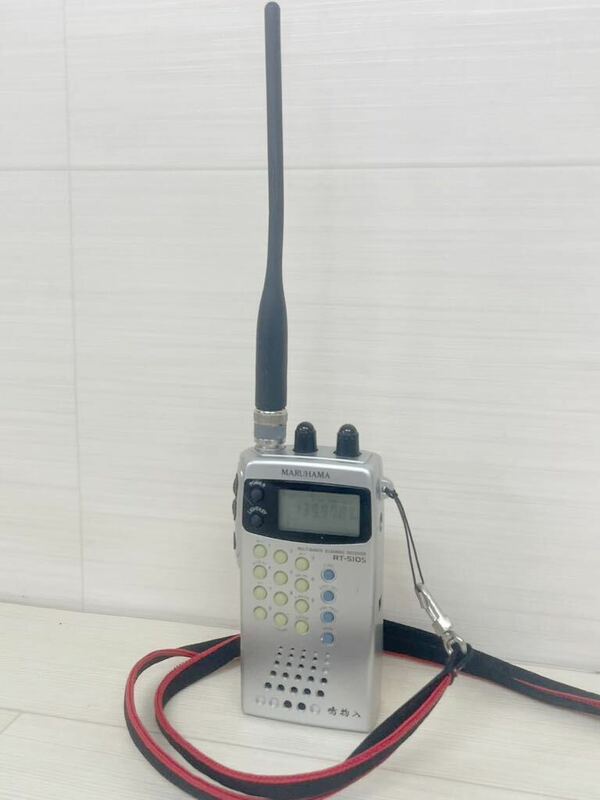 [ML10167-4]通電確認のみ！MARUHAMA RT-510S マルチバンドレシーバー　無線機