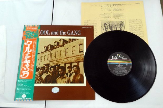 【帯付】KOOL & THE GANG 1st album/クール＆ギャング(国内盤東芝EMI)ファーストアルバム LP盤・ISS-80075