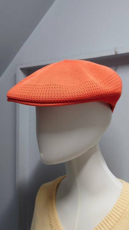 KANGOL Tropic 504 Ventair Cayenne M メッシュ ハンチング 帽子