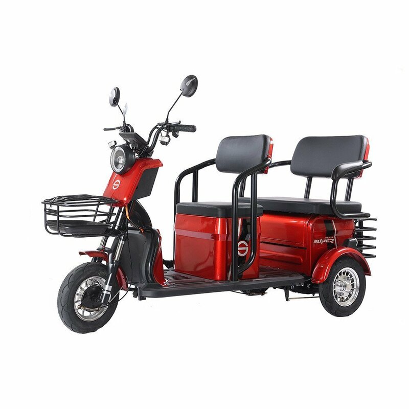 国内発送 高齢者向けの電動三輪車 家庭用 三輪車レジャー旅行ショッピング通勤用