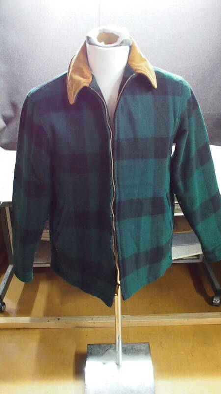 ▲B3-55 WOOLRICH 80's チェック柄 ジャケット