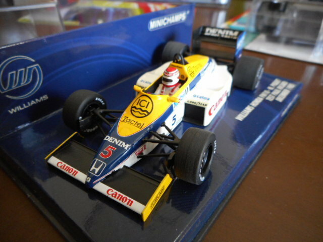 ★★1/43 ウィリアムズ ホンダ N・ピケ ポールリカール テスト 1985 #5 Minichamps Williams Honda Piquet Paul Ricard FW10★★