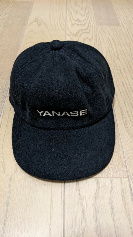 ◆未使用◇YANASE キャップ 帽子 ① 黒 ブラック ノベルティ ヤナセ グッズ◆