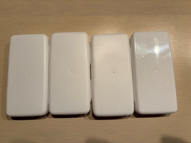 SDカード入れ　4個　白　ホワイト　アクスタ　ケース　micro SD 入れ物　収納 セット