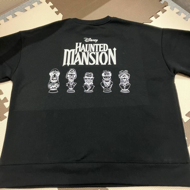 ホーンテッドマンション 裏起毛スウェットトレーナー Lサイズ レディース hauntedmansion ディズニー Disney