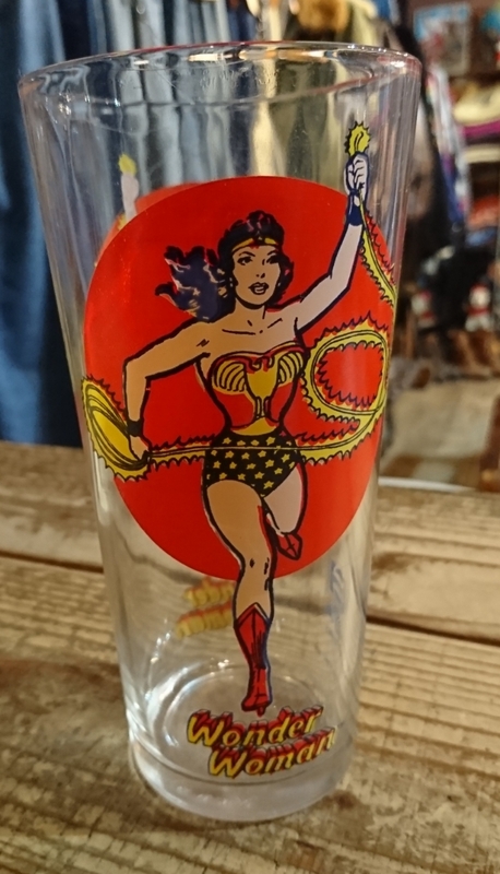 wonder woman pepsi super series glass dc comics 1976 ワンダーウーマン アメコミ キャラクター グラス ペプシ