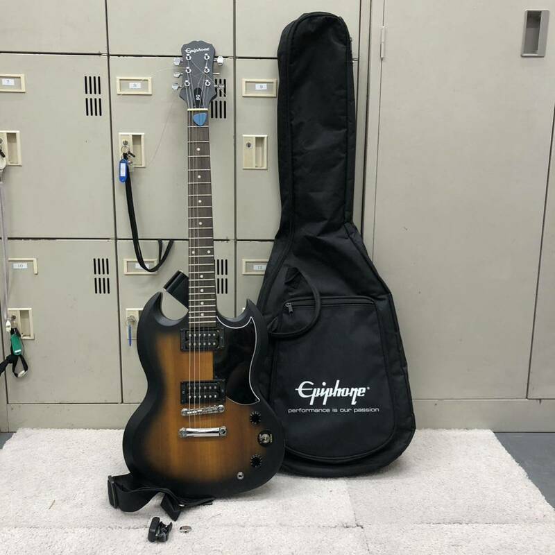 ⑮Epiphone エピフォン エレキギター BLK ブラック SG special VE