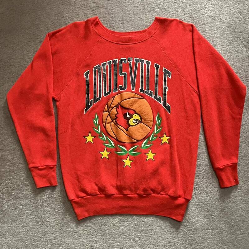 80s〜90s USED LOUISVILLE SWEAT SHIRTS MADE IN USA 80's〜90's 中古 スウェット シャツ Lサイズ アメリカ製 送料無料