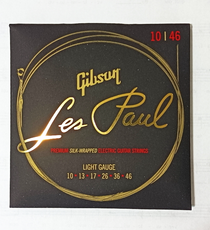 Gibson SEG-LES10 Les Paul Premium エレキギター弦 0010-046 ギブソン