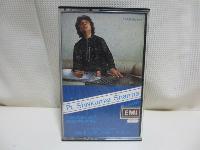 カセットテープ　輸入盤　Pt. Shivkumar Sharma in concert　１本（中古品）