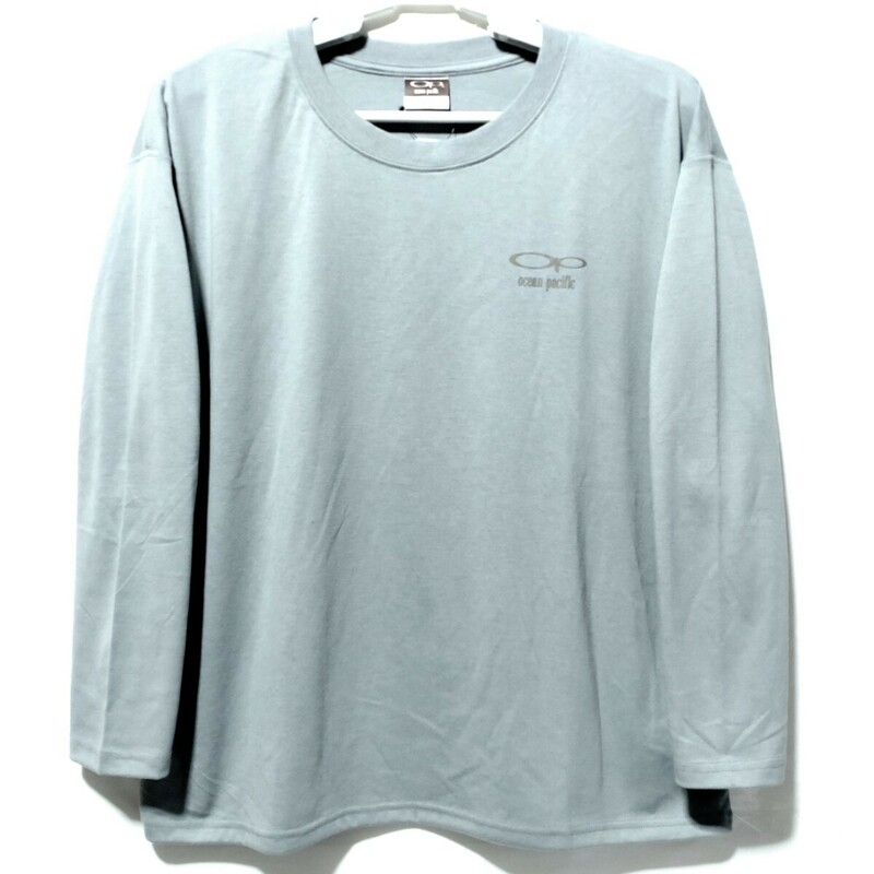 特価/未使用【サイズ=LL】Op/ocean pacific/オーシャン パシフィック/レディス/長袖/Tシャツ/胸囲=93～101cm/blue.gray