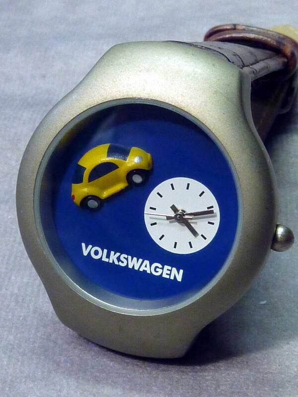 【y5147】送料270円～◆フォルクスワーゲン　腕時計◆検索ビートル非売品ノベルティコレクター