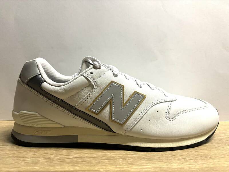 未使用 28.5cm D ニューバランス CM996RJ2 ホワイト(白) オールレザーモデル new balance