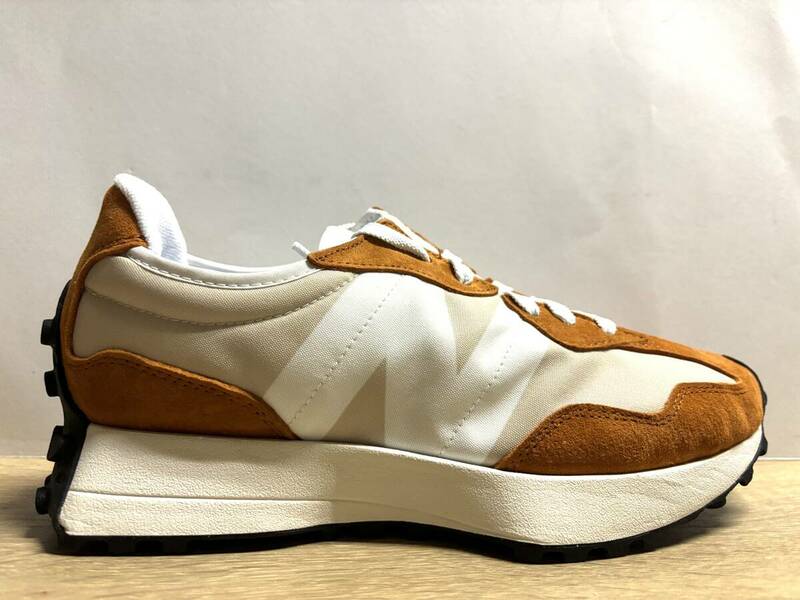 未使用 25cm D ニューバランス U327LF オレンジ new balance