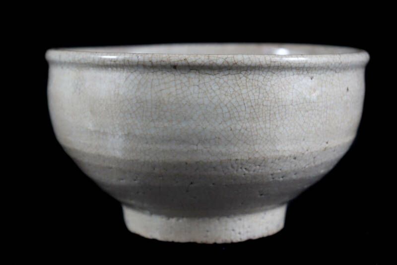 朝鮮美術 時代 李朝 高麗呉器 茶碗 仕服付 二重箱 古美術品 D535