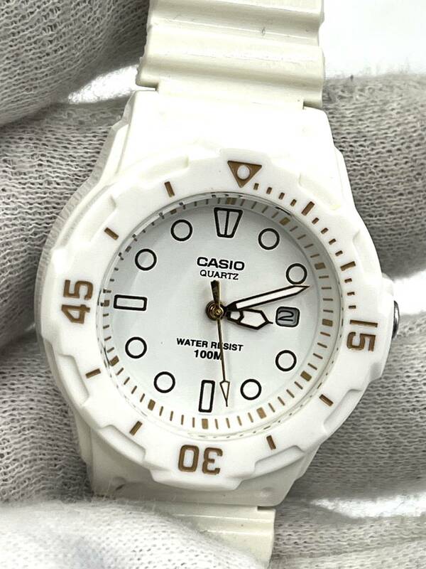 【電池切れ】CASIO　カシオ　ダイバールック レディース　LRW-200H　クォーツ　腕時計　ケース：3.1　
