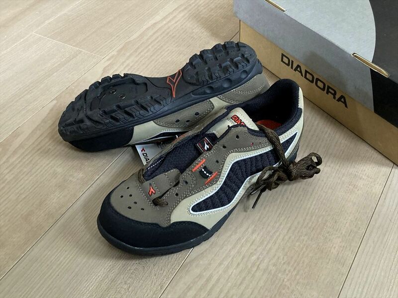 ★1点のみ 未使用 DIADORA SPDシューズ CAYMANO 39 24.5cm SPD対応 即決 グラベル MTB