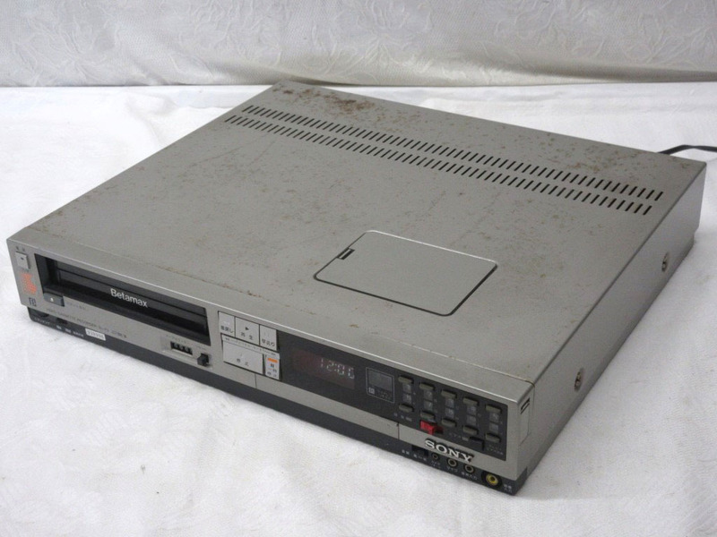 03K090 SONY ソニー β Betamaxベータマックス ベータ用 ビデオデッキ [SL-F3] 中古 ジャンク扱い 部品取りなどに 売り切り 
