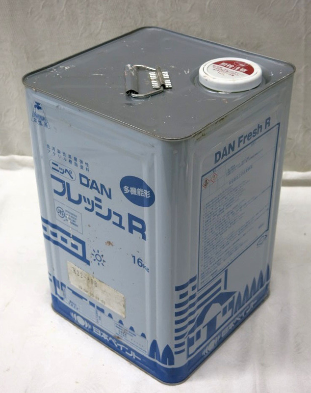 03K308 日本ペイント ニッペ [DAN フレッシュR] 16kg 缶 長期保管品 未開封 現状 保証なし 売り切り