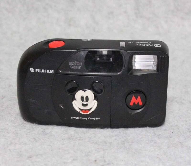 [is194]カメラ Hi! Mickey Mouse MD FUJIFILM ハイ ミッキーマウス　md　富士フィルム　camera disney