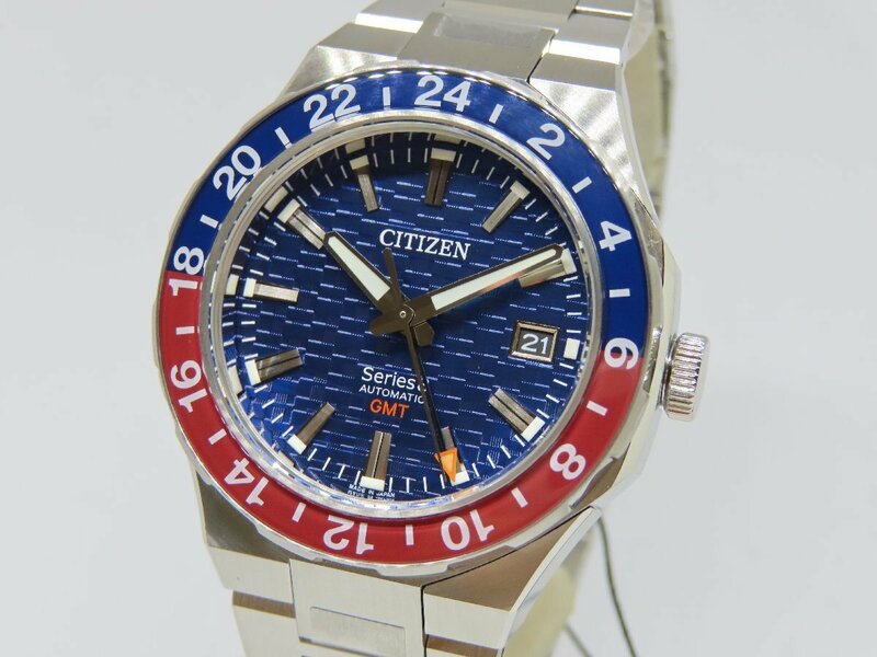 【未使用】CITIZEN シチズン NB6030-59L シリーズ8 880メカニカル GMT メンズ腕時計