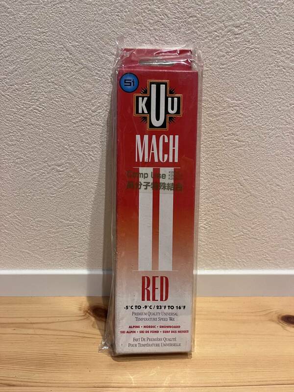 ★未使用★KUU/MACH WAX/スノーボード/60g/スピードワックス