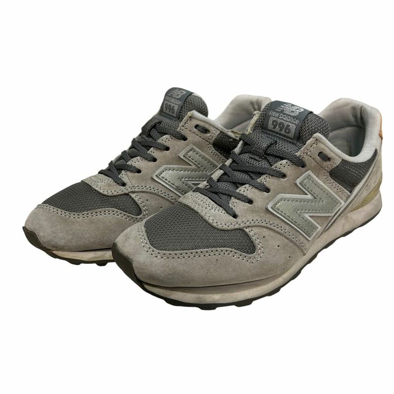 BD177 newbalance ニューバランス WR996 レディース スニーカー US6 23cm グレー シルバー