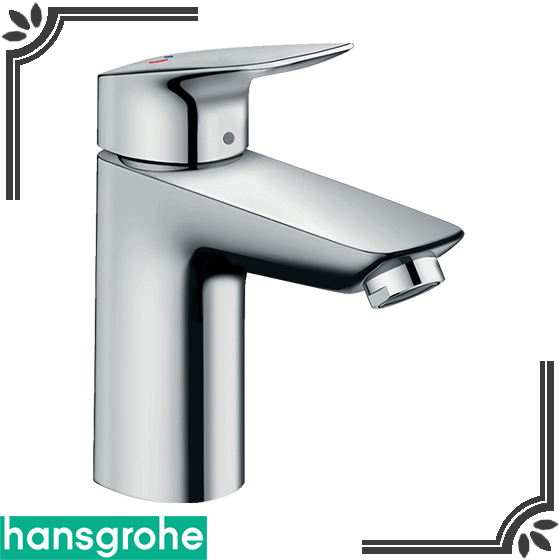 ID4929: Hansgrohe　洗面・手洗水栓　71102004　ロギス シングルレバー洗面混合水栓 100 クールスタート ハンスグローエ