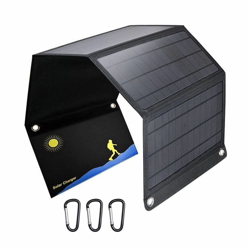 ソーラー充電器　太陽能　携帯充電器　28w 3USB