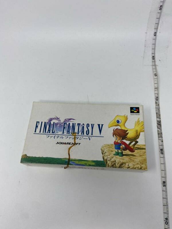 中古　SFC FF5 ファイナルファンタジー5 FINAL FANTASY V スクウェア SQUARE 現状品