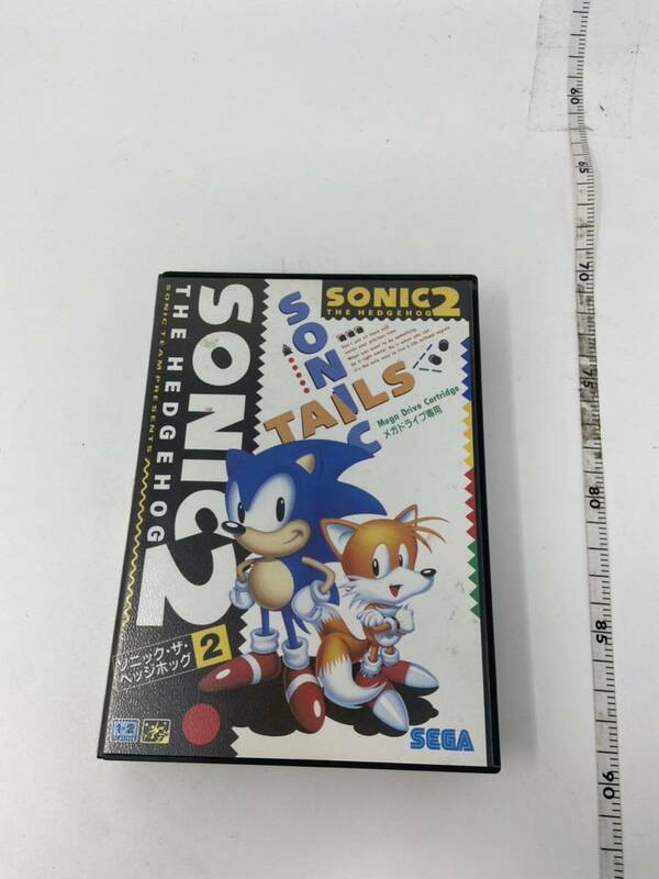 中古　ソニック・ザ・ヘッジホッグ2　SONIC THE HEDGEHOG2 ソニック2　SONIC2　メガドライブ　現状品