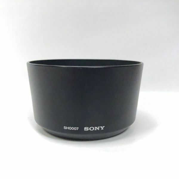 ソニー SONY レンズフード SH0007　対応機種：100mm F2.8 Macro / 75-300mm F4.5-5.6 ★M81
