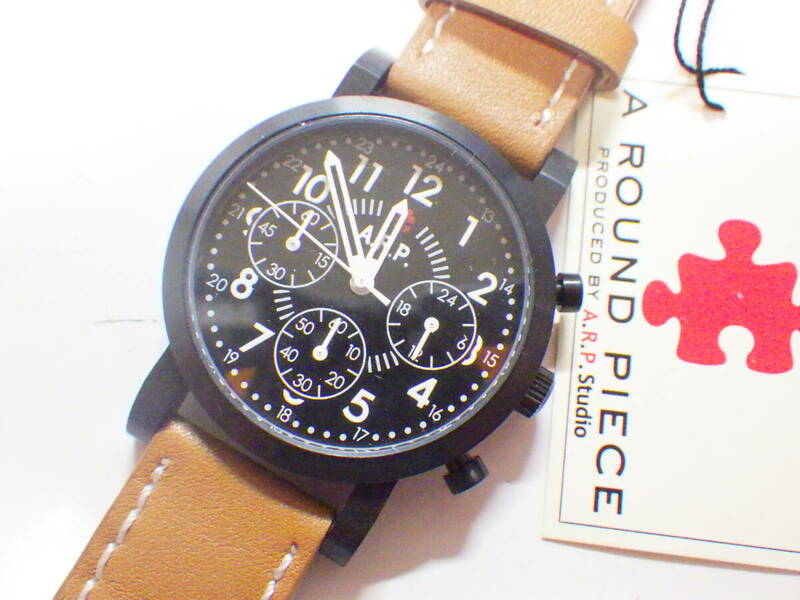 A.R.P メンズ クオーツ クロノグラフ腕時計 ARP-211 #267