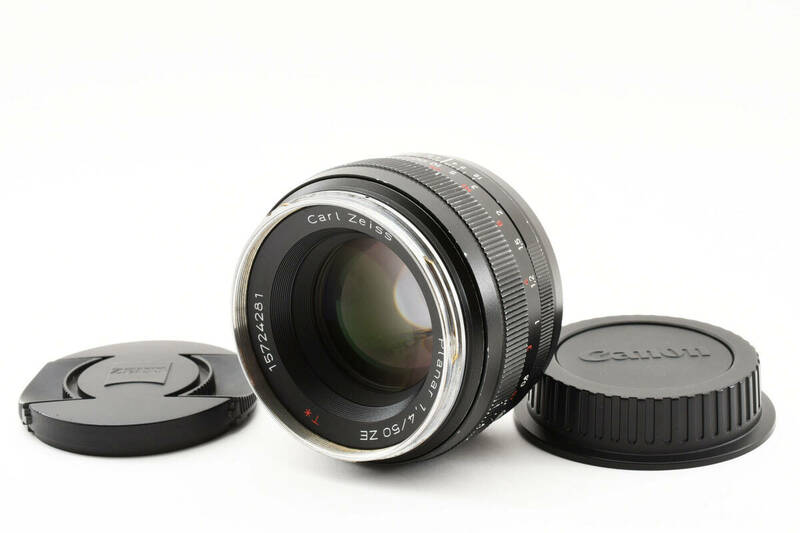 カールツァイス Planar T* 50mm F/1.4 ZE レンズ Canon EFマウント用 #3394