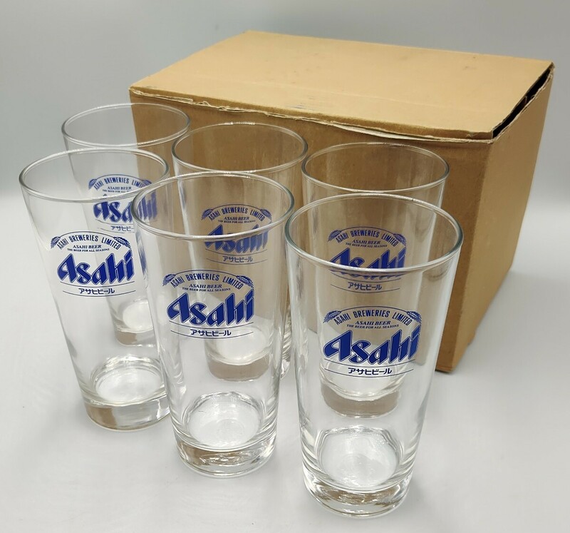 ON4】 アサヒビール ビアグラス タンブラー ビールジョッキ グラス コップ Asahi ビールグラス アサヒ