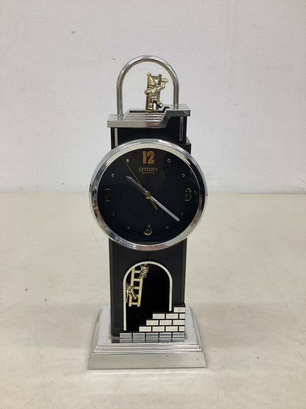 CITIZEN シチズン 置き時計 モダンライフ700 銀色 シルバー MODERN LIFE 振り子時計 アナログ時計 アンティーク