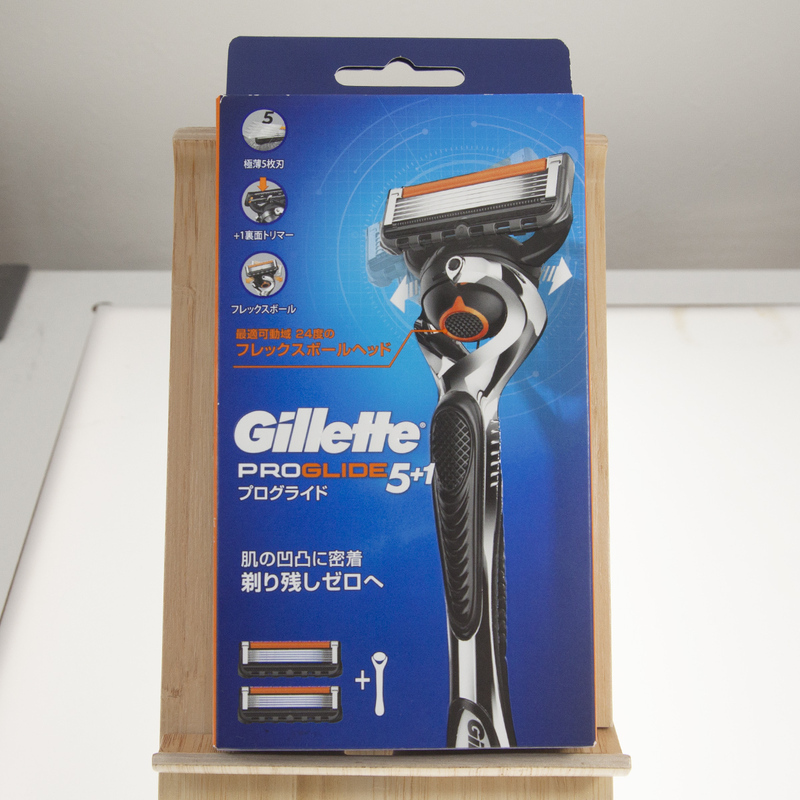 【Gillette】ジレット「PROGLIDE/プログライド5+1」本体+替刃2個付 髭剃り カミソリ【未使用】