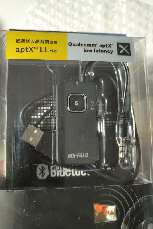 バッファロー BUFFALO Bluetooth オーディオ送受信機 BSHSBTR500BK 新品未開封品 ワイヤレス送受信機 スマホ PC アクセサリー